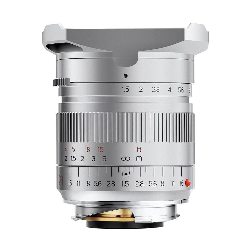 Design Optics TTArtisan 21mm f/1.5 ASPH (Laika M, Silver)