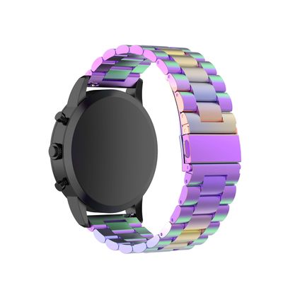 BabyValley Band Compatible with Michael Kors Gen 5 Bradshaw Stainless Steel Wristband with Tool Metal Bracelet Replacement Strap for MK Access Gen 5 Bradshaw (Multicolor)