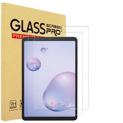 YINOVEEN 2 Pack Tempered Glass Screen Protector for Samsung Galaxy Tab A 8.4 Inch (2020), Galaxy Tab A 8.4 Inch (SM-T307/T307U), 9H Hardness, Touchpad Compatible, Case Friendly, 99% Ultra HD
