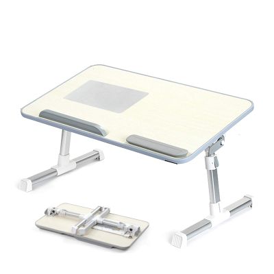 Wddwymll Laptop Stand,Adjustable Laptop Bed Table,Foldable Standing Desk,Laptop Desk with Cooling Fan,for Any Site and Purpose