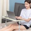 Wddwymll Laptop Stand,Adjustable Laptop Bed Table,Foldable Standing Desk,Laptop Desk with Cooling Fan,for Any Site and Purpose view 2