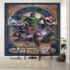 Komar Marvel IADX4-068 Non-Woven Photo Wallpaper Avengers Ornament Size: 200 x 280 cm (Width x Height) view 2