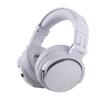 2CANZ Pro Matte White Over-Ear Professional Wired DJ Headphones - Closed Back, Plush Ear Cushions, Adjustable Earpads, Foldable, and Joint Listening view 1