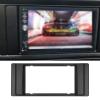 Acouto 2Din Car Stereo Radio Fascia Trim for 5 Series E39/X5 E53 Navigation Panel Interior Accessory view 3