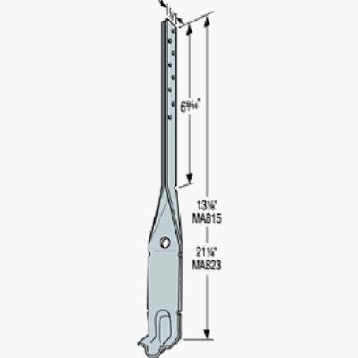MAB15Z Mud Sill Anchor