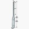 MAB15Z Mud Sill Anchor view 1