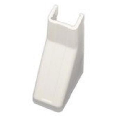 0.75 in. Surface Mount Cable Raceway Ceiling Entry - White