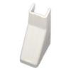 0.75 in. Surface Mount Cable Raceway Ceiling Entry - White view 1