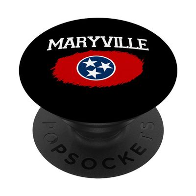 MARYVILLE TN TENNESSEE Flag Vintage USA Sports Men Women PopSockets PopGrip: Swappable Grip for Phones & Tablets