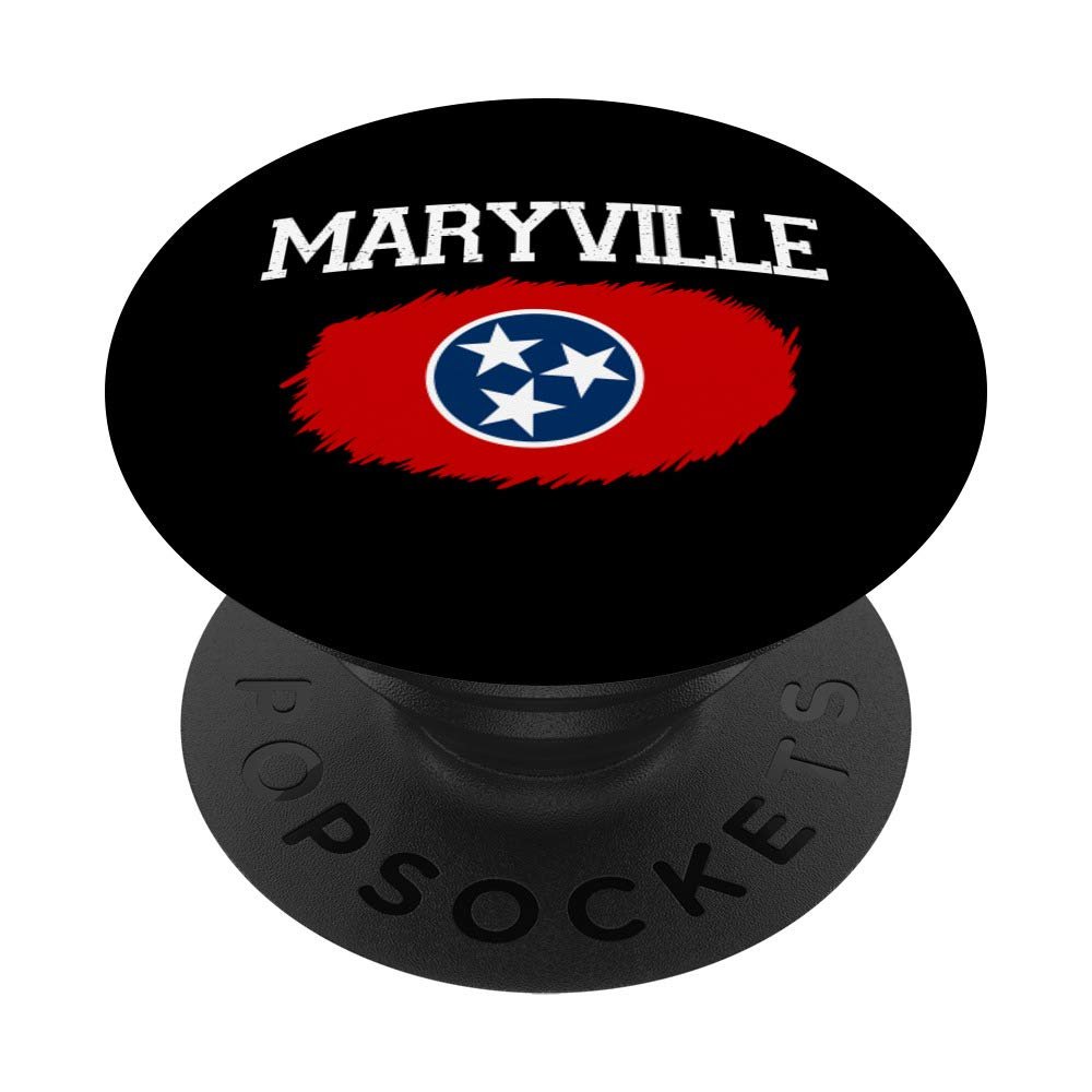 MARYVILLE TN TENNESSEE Flag Vintage USA Sports Men Women PopSockets PopGrip: Swappable Grip for Phones & Tablets