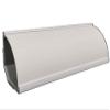 WireTrak Corner Duct Cable Raceway  1250 Series  2-3/4" Width  5 Feet Length  White  10 Pcs/Pack  Paintable PVC Plastic  Plastic Wire Conduit  Wall Cord Covers view 1