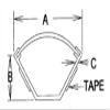 WireTrak Corner Duct Cable Raceway  1250 Series  2-3/4" Width  5 Feet Length  White  10 Pcs/Pack  Paintable PVC Plastic  Plastic Wire Conduit  Wall Cord Covers view 4