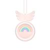 Angel Neck Fan Leafless Belt Lanyard Small Fan Handheld Fan USB Charging Gift Fan, view 1