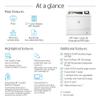 HP Color Laserjet Enterprise M554dn Duplex Printer (7ZU81A) (Renewed) view 4