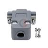 10Pcs Plastic Hood Cover for 9Pin or 15Pin D-Sub DB9 DB15 Converter Connector view 4