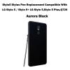 3 Pack Aurora Black LCD Touch Screen Stylus Pen Replacement Parts for LG Stylo 5,Stylo 5 Plus,Q720 Boost AT&T TracFone Verizon Spectrum Xfinity T-Mobile Sprint Cricket Wireless view 3