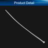 Heyiarbeit 20 Inch Zip ties White Plastic Cable Tie Nylon Cable Wire Ties Self-Locking Tie Wraps 100Pcs view 3