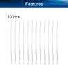 Heyiarbeit 20 Inch Zip ties White Plastic Cable Tie Nylon Cable Wire Ties Self-Locking Tie Wraps 100Pcs view 4