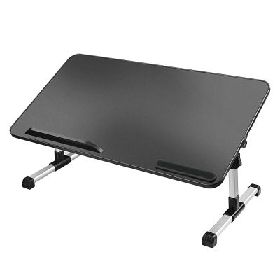 Wddwymll Laptop Bed Table,Portable Standing Desk,Laptop Table Height and Angle Adjustable,Laptop Stand with Cooling Fan,for Bed Sofa Couch Office