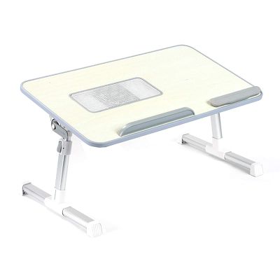 Wddwymll Multi-use Adjustable Laptop Table,Foldable Computer Table,Portable Standing Desk,Laptop Stand with Fan,for Writing in Sofa and Couch