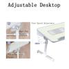 Wddwymll Multi-use Adjustable Laptop Table,Foldable Computer Table,Portable Standing Desk,Laptop Stand with Fan,for Writing in Sofa and Couch view 3