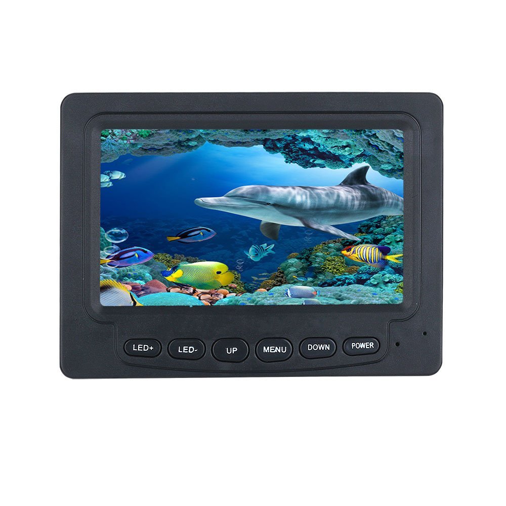 4.3 INCH 1000TVL Underwater Fishing Video Camera Kit 12 PCS LED IR Lights Video Fish Finder Lake Under Water Fish
