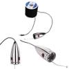 15M 1000tvl Underwater Fishing Video Camera Kit 6 PCS 1W IR LED Lights with 4.3" Inch Color Monitor view 2