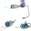 4.3" Inch 1000tvl Underwater Fishing Video Camera Kit 12 PCS LED White Lights Video Fish Finder Lake Under Water Fish Cam view 4