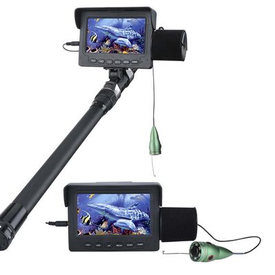 15M 1000TVL Fish Finder Underwater Fishing Camera 4.3" LCD Monitor 6PCS 1W White LED Night Vision Camera for Fishing