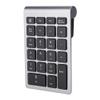 Wireless Numeric Keypad, Mini Digital Numpad 22 Keys Ergonomic Number Pad Keyboard with 2.4G USB Receiver for Laptop/PC/Desktop(Iron Grey) view 1