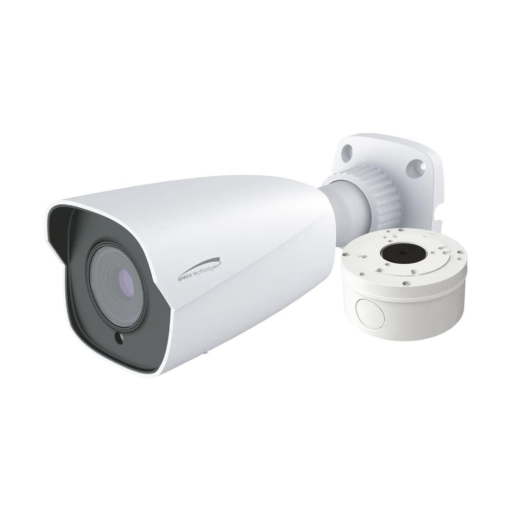Speco Technologies O4VB1M 4MP IR Outdoor Network Bullet Camera with 2.8-12mm Motorized Varifocal Lens, RJ45 Connection