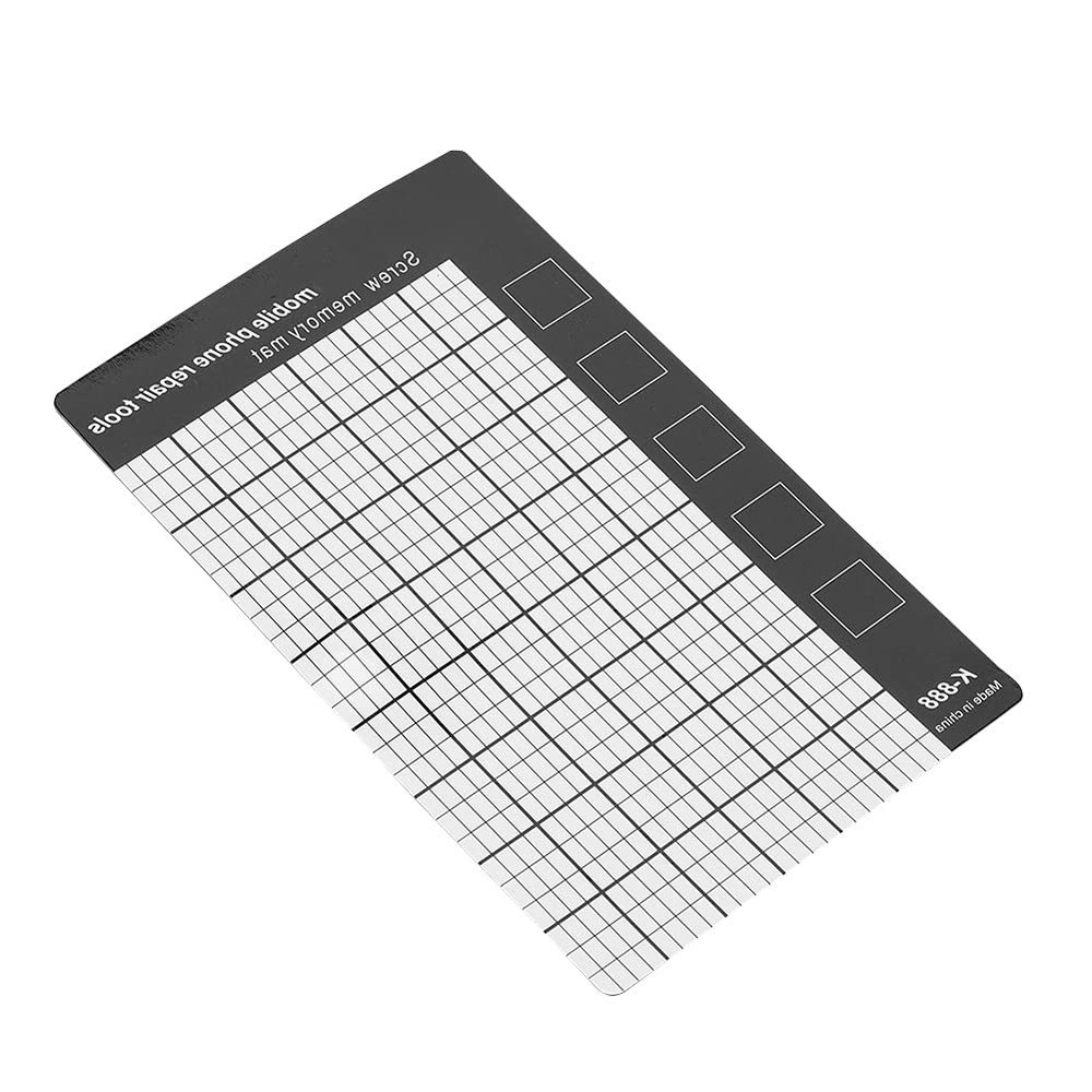 Voluxe Screw Pad, Compact and Beautiful Portable Magnetic Screw Mat, for Computer Repair Shop Mobile Phone Shop