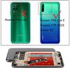 Original Replacement for Huawei P40 Lite E ART-L28 ART-L29 ART-L29N LCD Display Digitizer Glass Panel for Huawei Y7P 2020 LCD Display Accessory Parts with Frame (Black with Frame) view 2