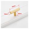 Kitchen drawer cupboard door handle Black Golden Cupboard Handle Brushed Stainless Steel Kitchen Cabinet Door Knob Furniture Drawer Pull Hardware Pulls Bar Handle for Family restaurant bathroom bedroo view 2