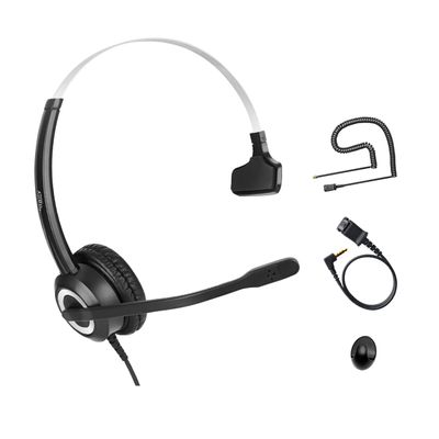 Cisco Phone Headset Mic Noise Cancelling Compatible with Cisco Phones 6861 7942g 7965g 8841 8851 8861 8945 8961 Series Model Includes U10 RJ9 Cord and 3.5mm Jack Adapter