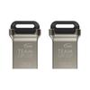 TEAMGROUP C162 128GB 2 Pack USB 3.2 Gen 1 USB 3.1/3.0 Mini Fits Metal Read 140MB/s Flash Thumb Drive External Data Storage Memory Stick Compatible with Computer/Laptop Black TC1623128GB22 view 1