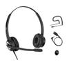 Cisco Headset Noise Cancelling Mic Compatible with Cisco Phone 6841 6871 7941g 7961g 7971g 8811 8845 8865 8941 8961 Series Models Includes U10 RJ9 Cord and 3.5mm Smartphone Adapter view 1