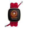 DKEnjoy Watch Band Compatible with Fitbit Versa 3/Sense Strap, Woven Nylon Replacement Accessories Bracelet Adjustable Wristband (Red) view 2
