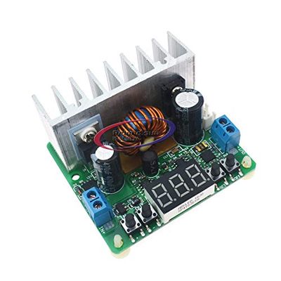 1PCS Numerical Control DC - DC DC Adjustable Boost-Down Module Integration Voltmeter 8A 4A Regulated Power Supply (4A-Fanless)