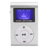 Archuu Mini Portable MP3 Player with BackClip LCD Screen Mini MP3 Music Player Portable Digital Music Media Player Support Memory Card for Running & Sports(Silver) view 1