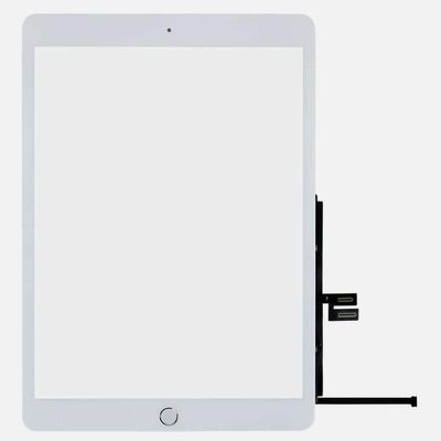 ePartSolution Replacement for iPad 7 7th Gen 2019 10.2" A2197 A2198 A2200 Digitizer Touch Screen Glass Lens + Home Button USA (White)