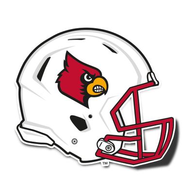 Desert Cactus University of Louisville Sticker U of L Cards Cardinals Vinyl Decal Laptop Water Bottle Car Scrapbook (IND 13)