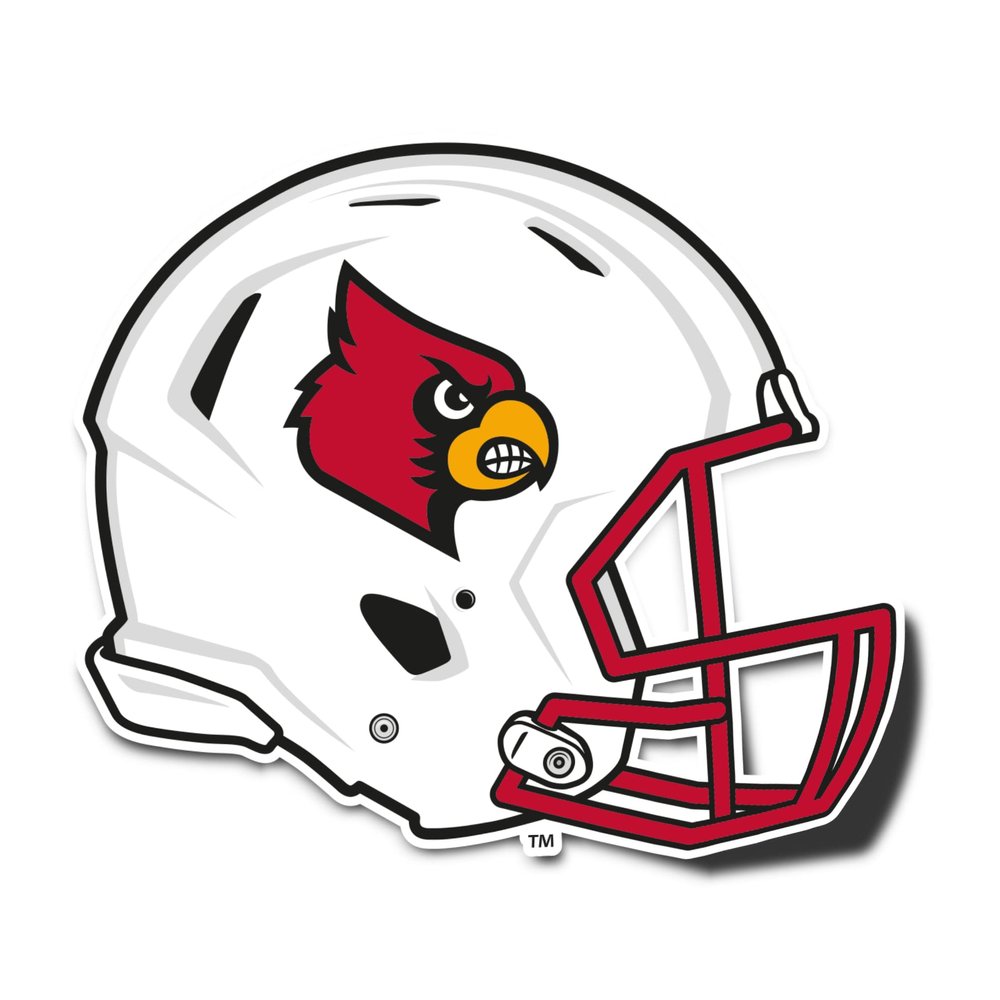 Desert Cactus University of Louisville Sticker U of L Cards Cardinals Vinyl Decal Laptop Water Bottle Car Scrapbook (IND 13)