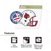 Desert Cactus University of Louisville Sticker U of L Cards Cardinals Vinyl Decal Laptop Water Bottle Car Scrapbook (IND 13) view 4