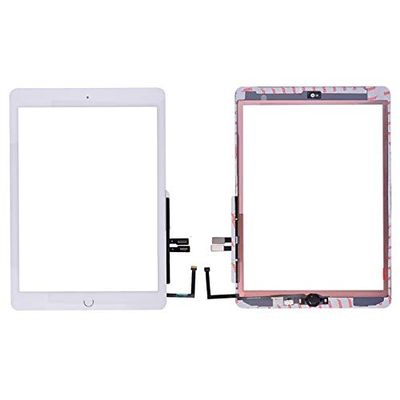 ePartSolution Wholesale Digitizer Touch Screen Glass Lens + Home Button Replacement for iPad 6th Gen iPad 6 A1893 A1954 USA (White)