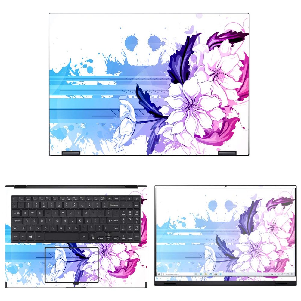 Decalrus - Protective Decal Skin Sticker for LG gram 16 16T90P (16" Screen) case Cover wrap LGgram2in1_16t90p-99