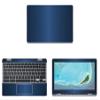Decalrus - Protective Decal for Asus Chromebook CX22NA (11.6" Screen) Laptop Blue Texture Brushed Aluminum Skin case Cover wrap BAasusChrmbk11_CX22naBlue view 1