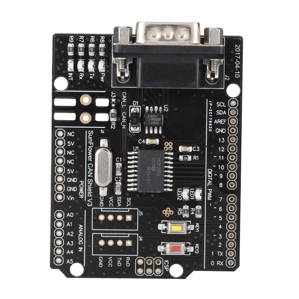 LZKW LED High Reliability 1Mb/s MCP2515 Canbus Shield, Bus Shield, for Industrial Automation Shipping
