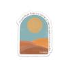 Faith Sticker | Ecclesiastes 3:1 Sticker | Christian Stickers & Gifts | Bible Verse Quotes | Religious Stickers view 1
