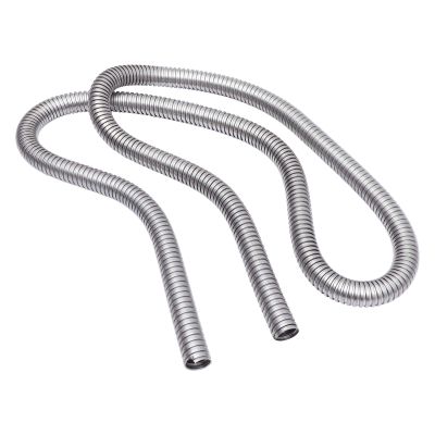 FAVOMOTO 3m Stainless Steel Cable Sleeve Protector Flexible Wire Hose Guard for Abrasion-Resistant